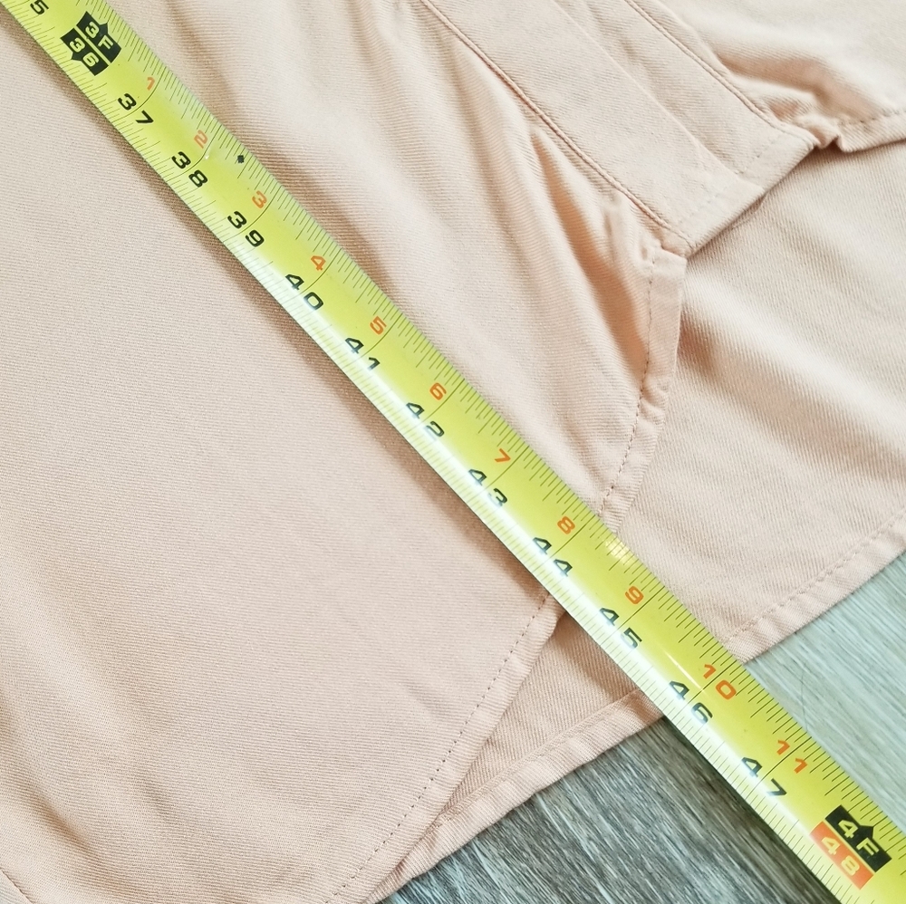 Mimi Chica Cut Out Tie Knot Maxi Dress Button Down Short Sleeve Boho Peasant NWT - Picture 8 of 9